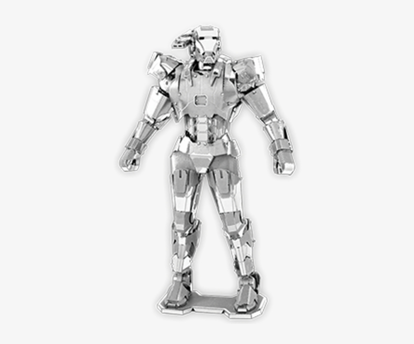 Metal Earth Marvel War Machine 3d Metal Models Jigsaw - Iron Man War Machine Metal Earth, transparent png