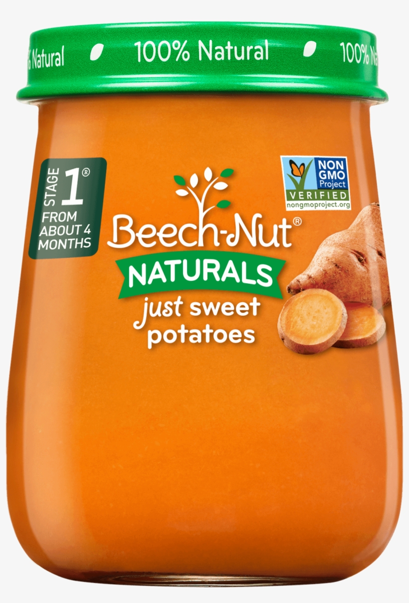 Naturals Just Sweet Potatoes Jar - Natural Foods, transparent png
