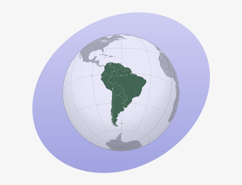 P South America - South America, transparent png
