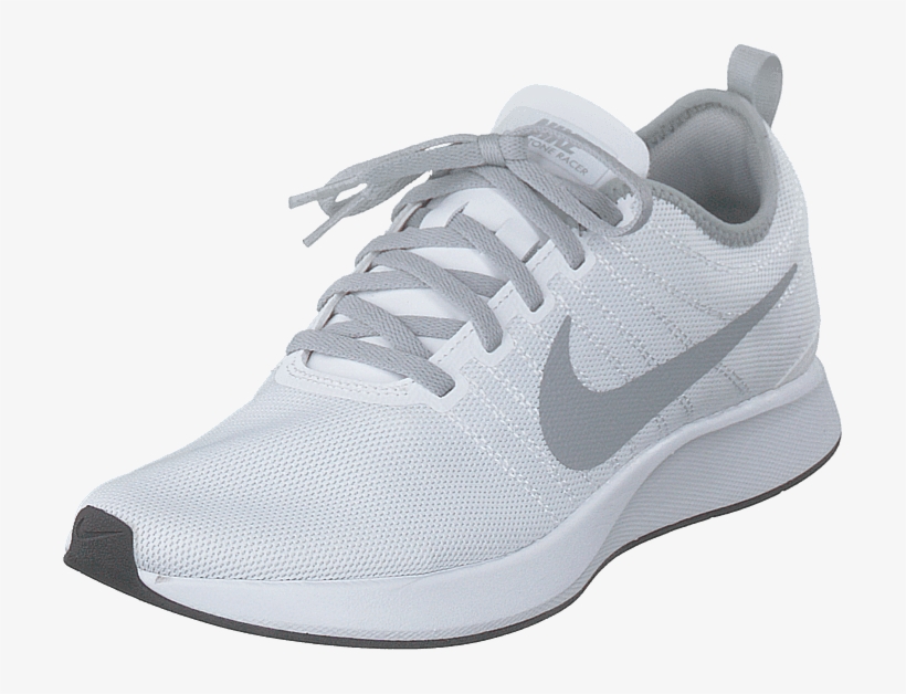 Dualtone Racer White/black/wolf Grey - Basketball Shoe, transparent png