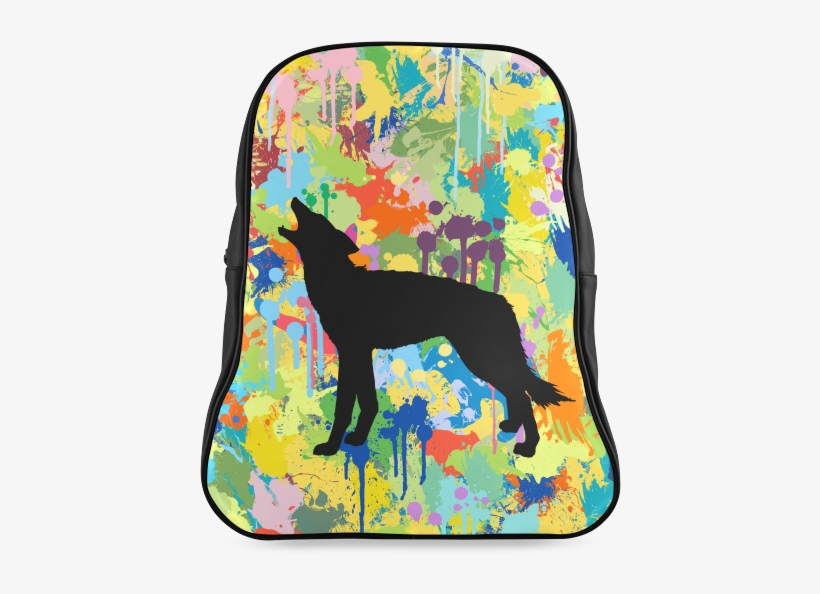 Black Wolf Colorful Splash Your Colorbackgr School - English Cocker Spaniel, transparent png