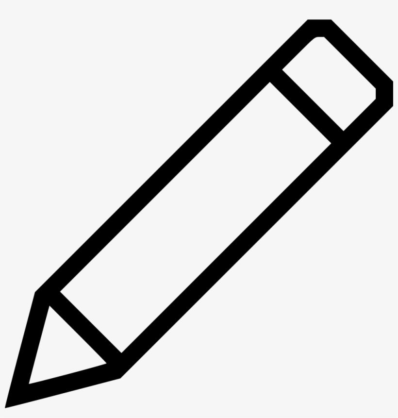 Pen Edit Write Pencil Writting Svg Png Icon Free Download - Pencil Tool In Paint, transparent png