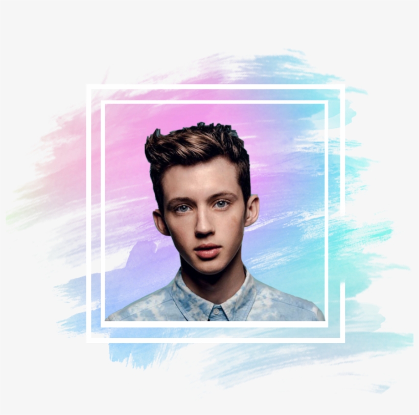 Troyesivan Troye Sivan Paint Frame - Troye Sivan Png, transparent png