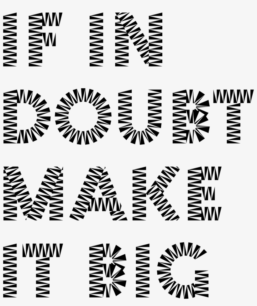 Zig Zag Font - Pattern Font, transparent png