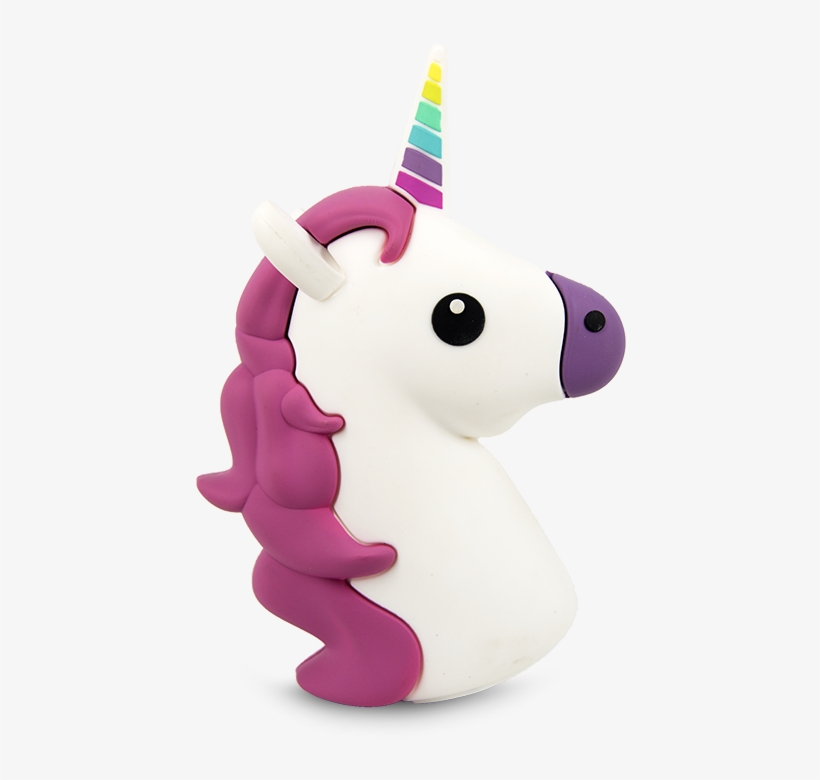 Умб Maxnon Emoji Powerbank Unicorn 2200 Mah - Battery Charger, transparent png