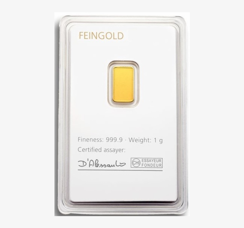 1g Gold Bar Degussa 15616 - Ipod, transparent png