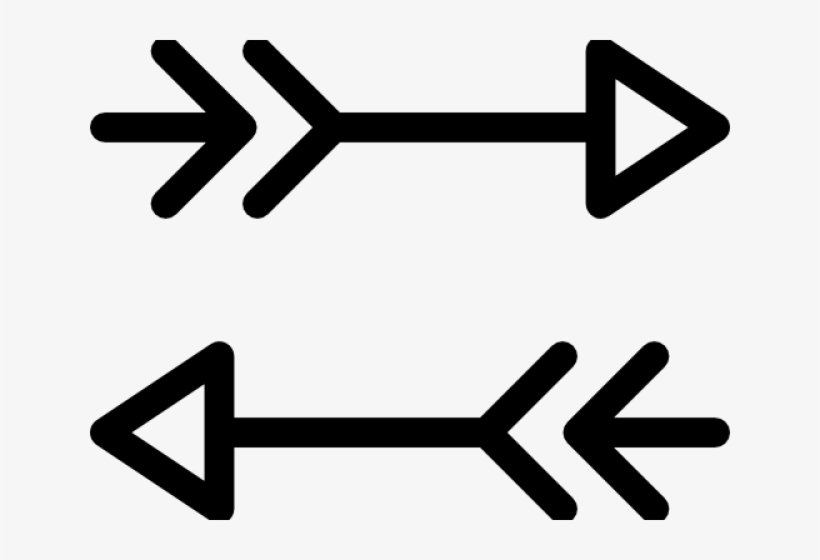 Drawn Arrow Native Arrow Png - Icon, transparent png
