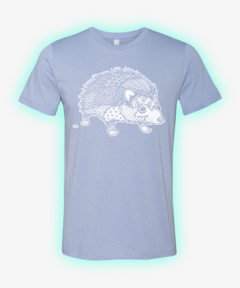 Hedgehog Bella Shirt Preview, transparent png