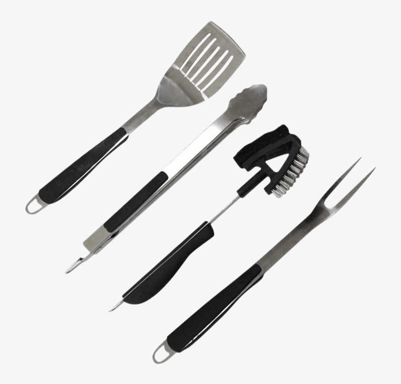 Bbq Grill Tool Set 4 Piece - Knife, transparent png