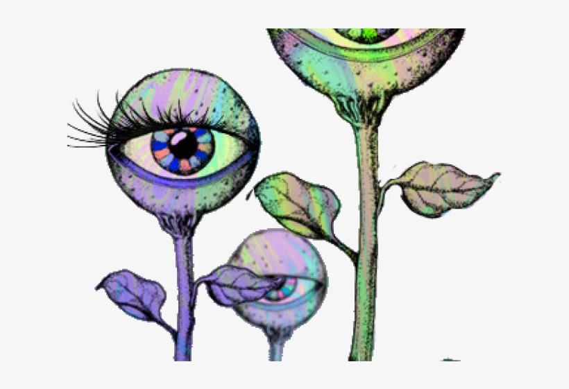 Psychedelic Eyes, transparent png