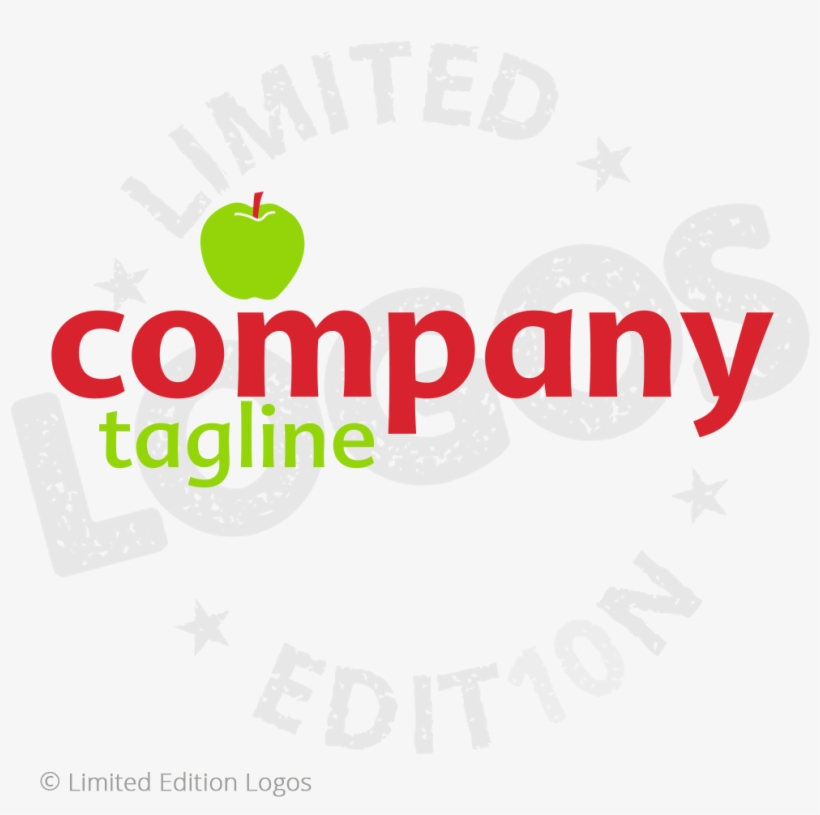 Green Apple Logo - Graphic Design, transparent png