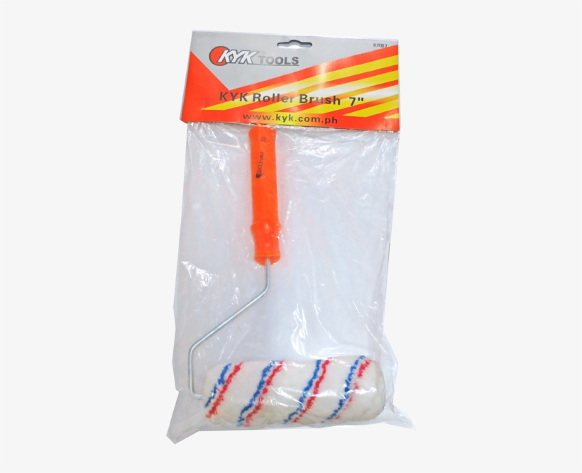 Paint Roller Brush 7" - Wire, transparent png