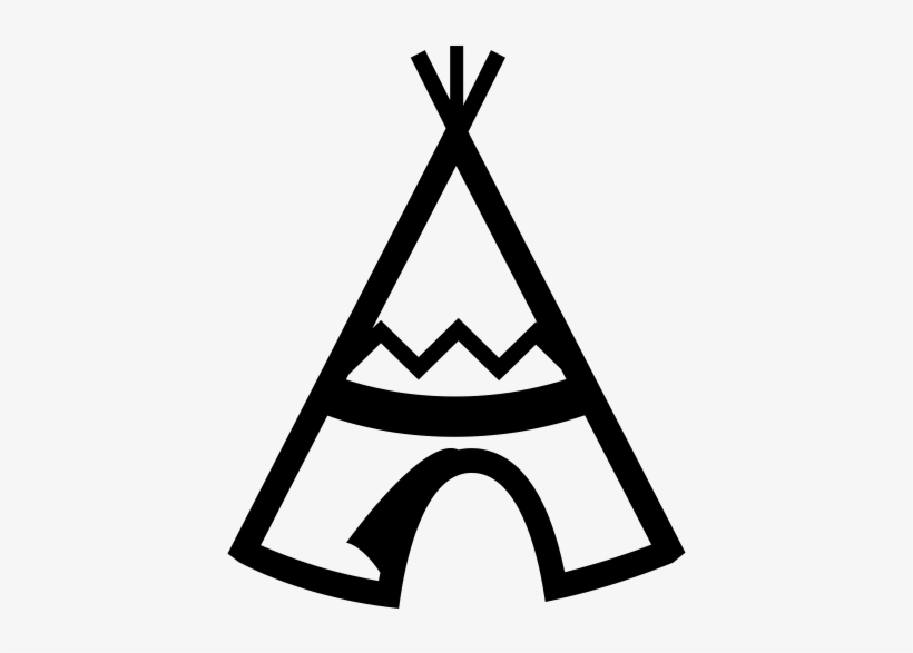 Black And White Teepee Clipart, transparent png
