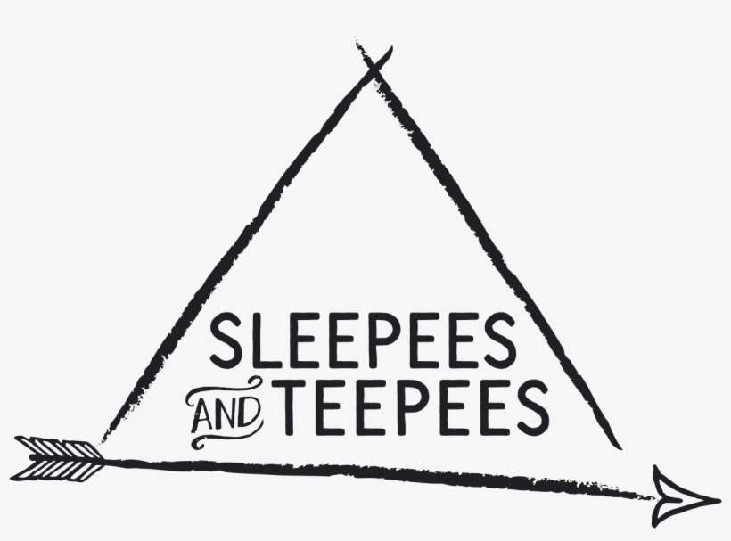Sleepees & Teepees - Sign, transparent png