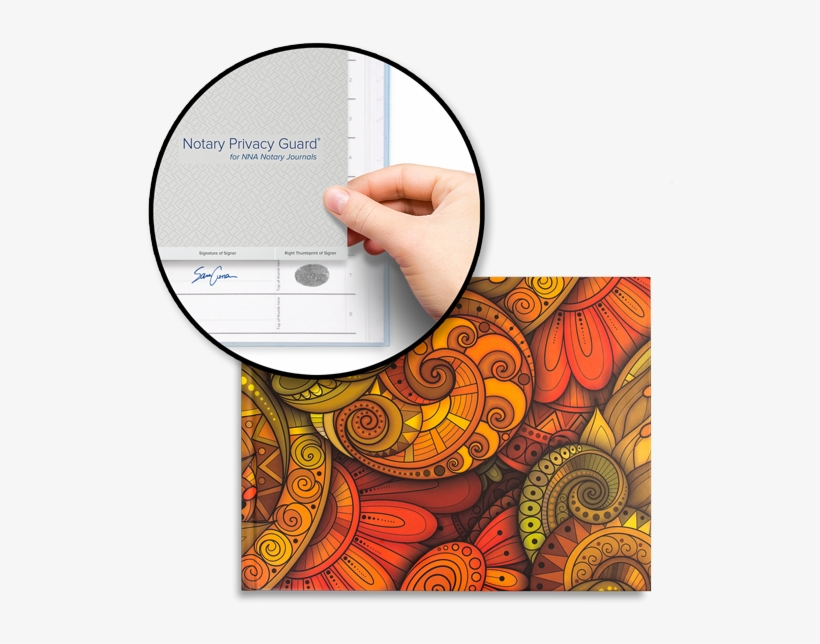 Deluxe Journal - Paisley Garden - National Notary Association, transparent png