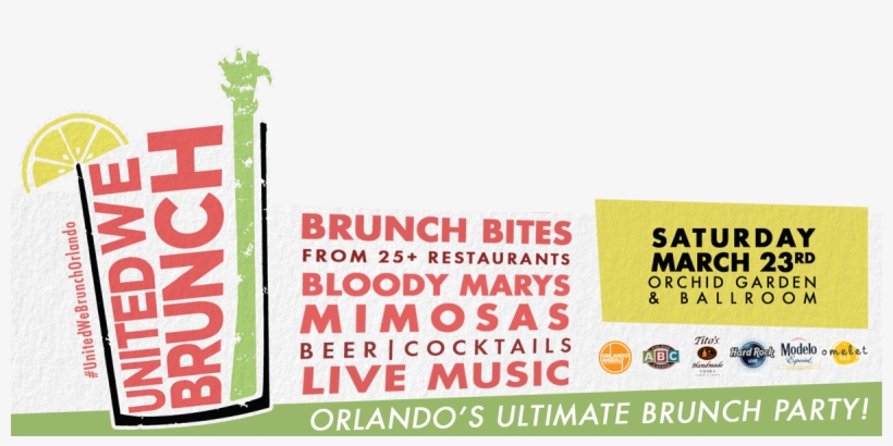 On Saturdays, We Brunch - Orange, transparent png