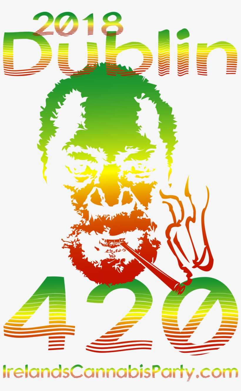 2018 Dublin 420 Morgan Freeman - Illustration, transparent png