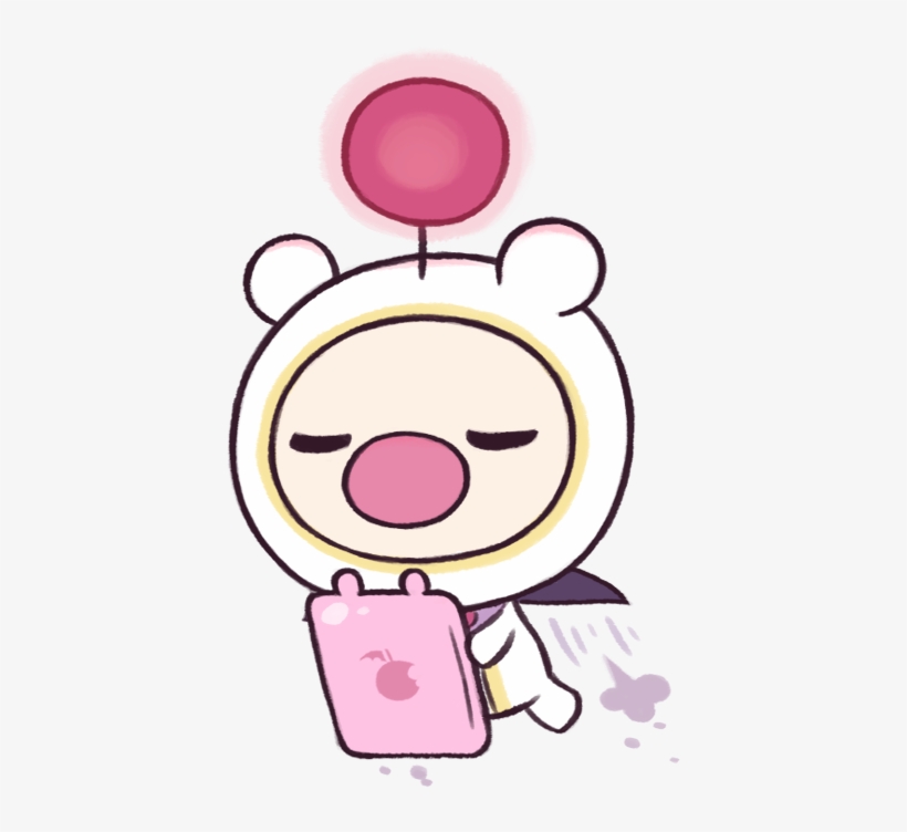 Meet Dinky The Cyborg Moogle That Keeps Tabs On Things - Cartoon, transparent png