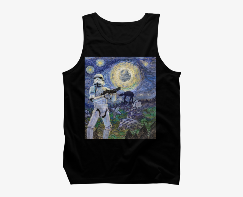 Stormtrooper Starry Night - Starry Night Stormtrooper, transparent png