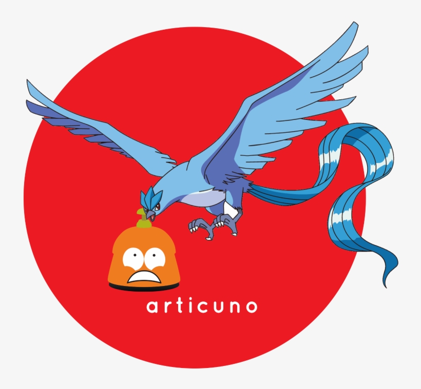 Articuno - Cartoon, transparent png