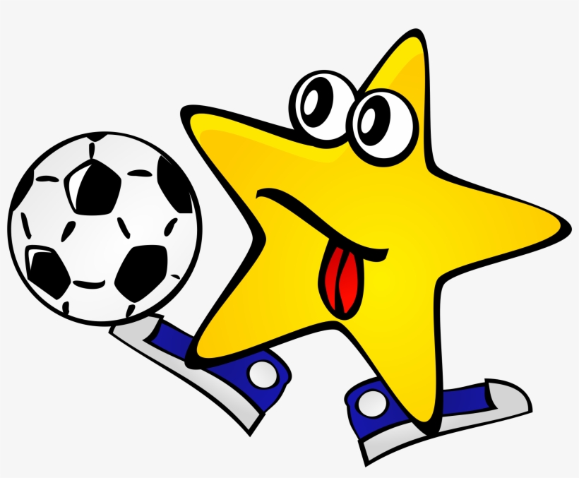 Starry Night Clip Art - Juego De Las Estrellas Futbol, transparent png