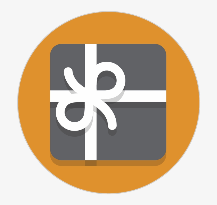 Donate » - Icoon Cadeautje, transparent png