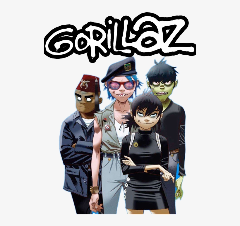 Concerto-gorillaz - Gorillaz Humanz Tour 2018, transparent png