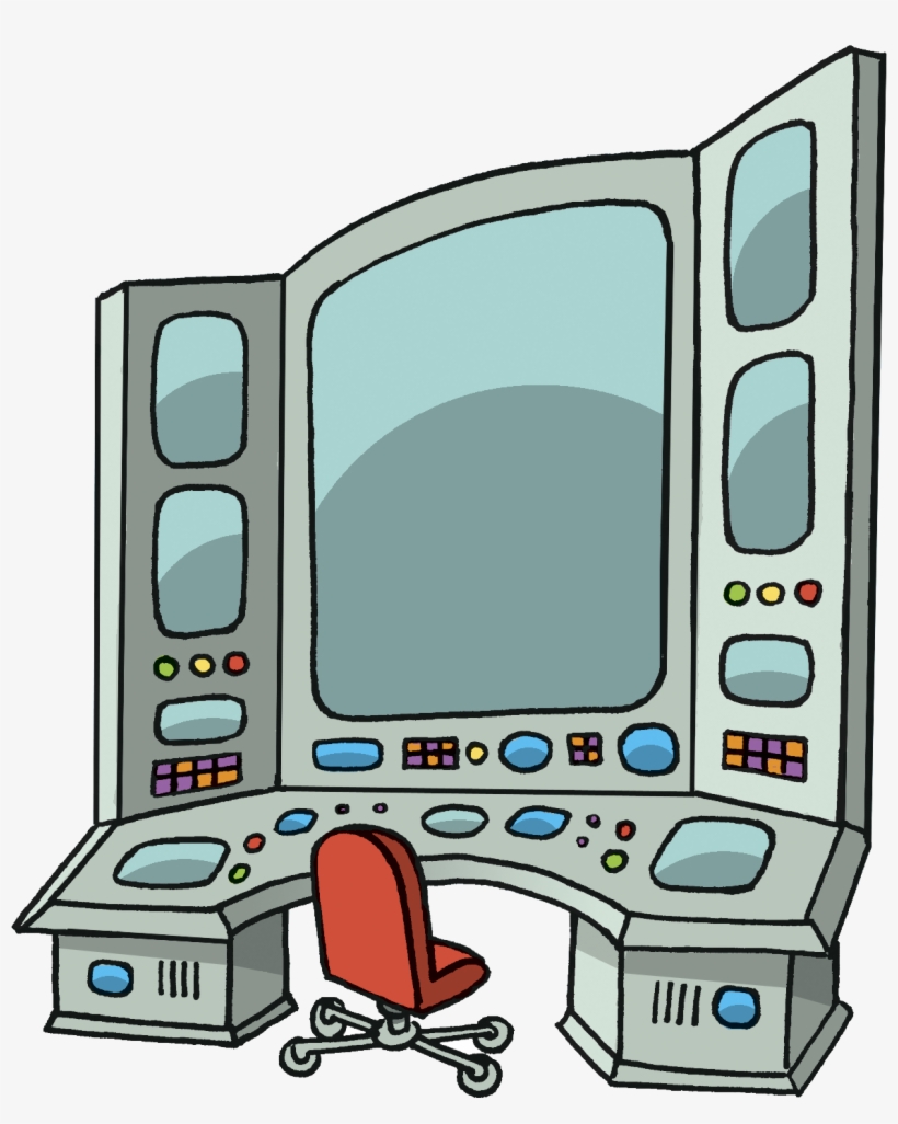 Cartoon Nes Controller Png - Command Center Clipart, transparent png