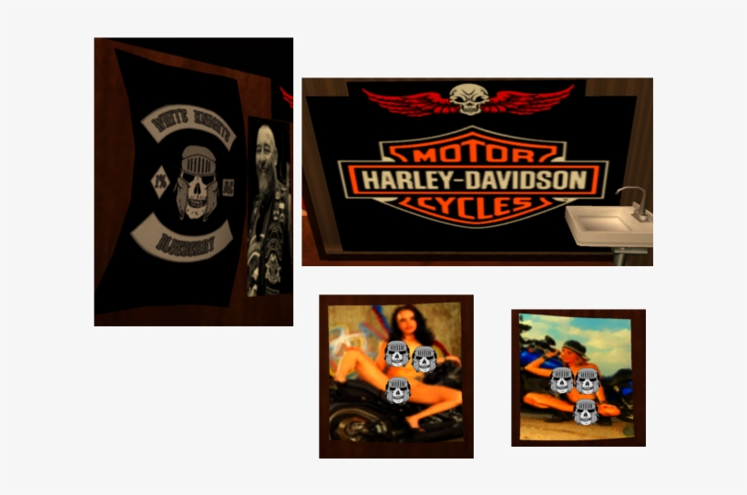 Confederate Flag & Sex Store Posters - Samp White Knights Mods, transparent png