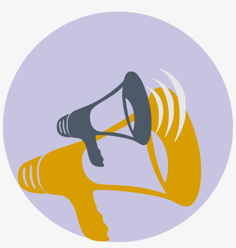 Passenger Announcement System - Transparent Megaphone Clipart, transparent png