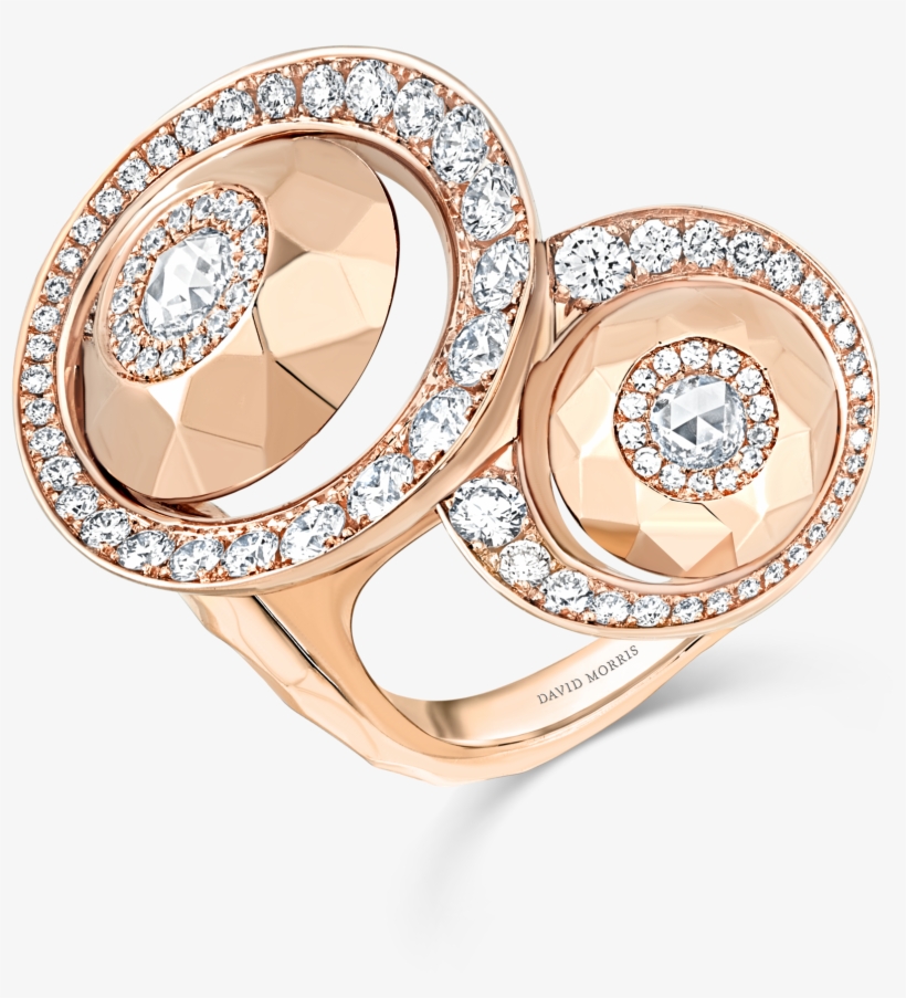 Rings 'rose Cut Forever' Between The Finger Ring Add - Diamond, transparent png