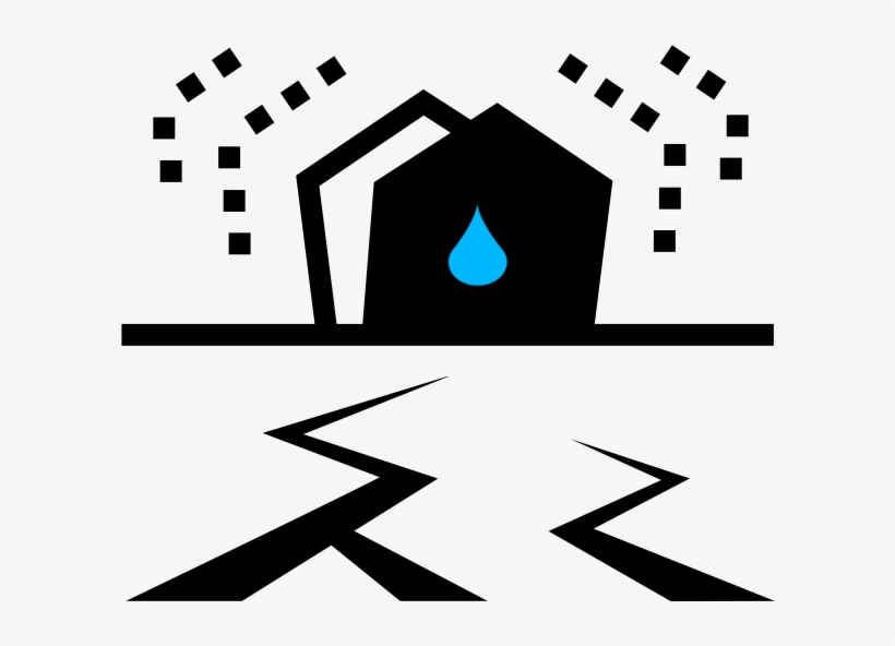 H2odatacrsis Icon With White Background - House, transparent png