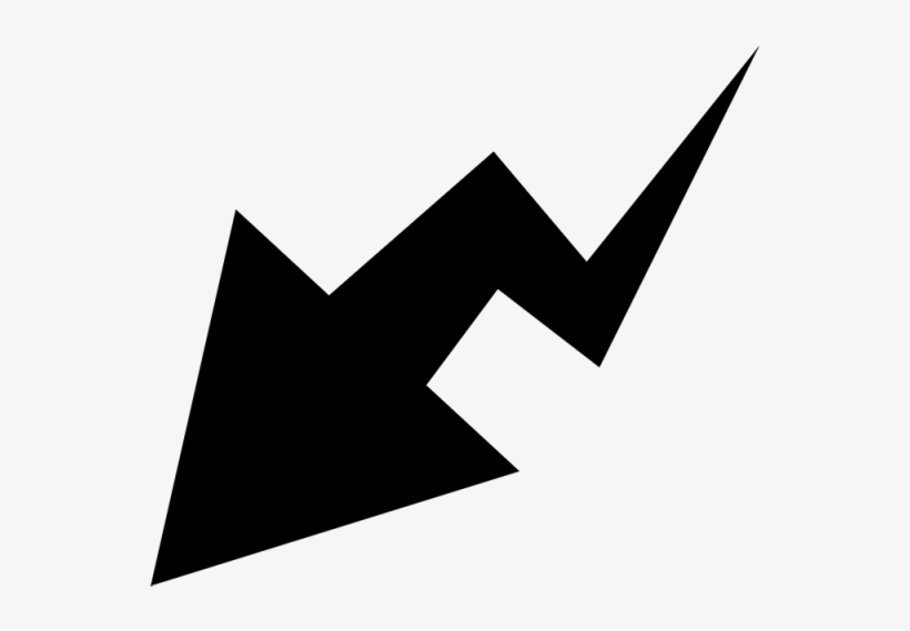 Arrow Icon In Flat Style - Graphic Design, transparent png