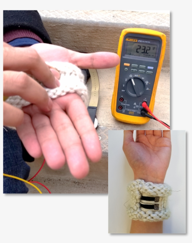 A Fabric Can Harvest Body Heat To Power Small Wearable - Wearable Technology, transparent png