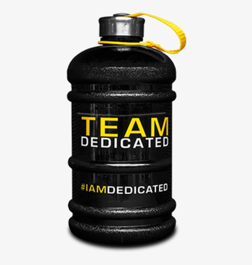 Dedicated Water Jug - Team Dedicated Water Jug, transparent png