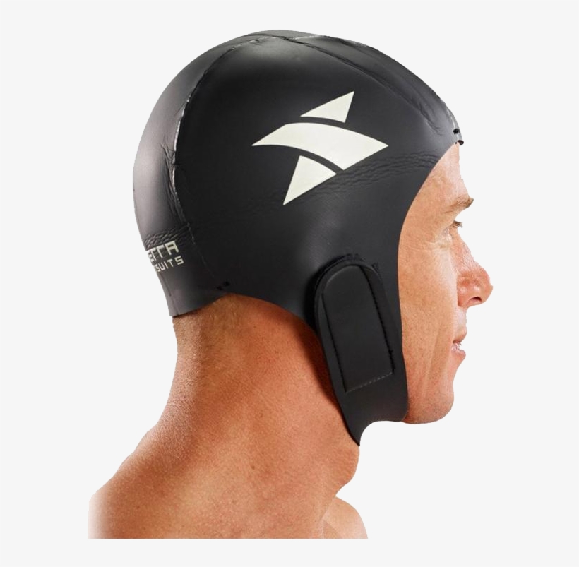 Neoprene Swim Cap, Thermal Cap - Neoprene Swim Cap Orange, transparent png