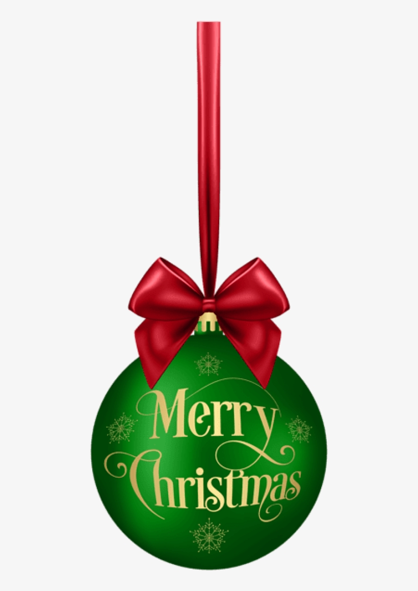 Free Png Merry Christmas Ball Greendeco Png - Christmas Decoration, transparent png