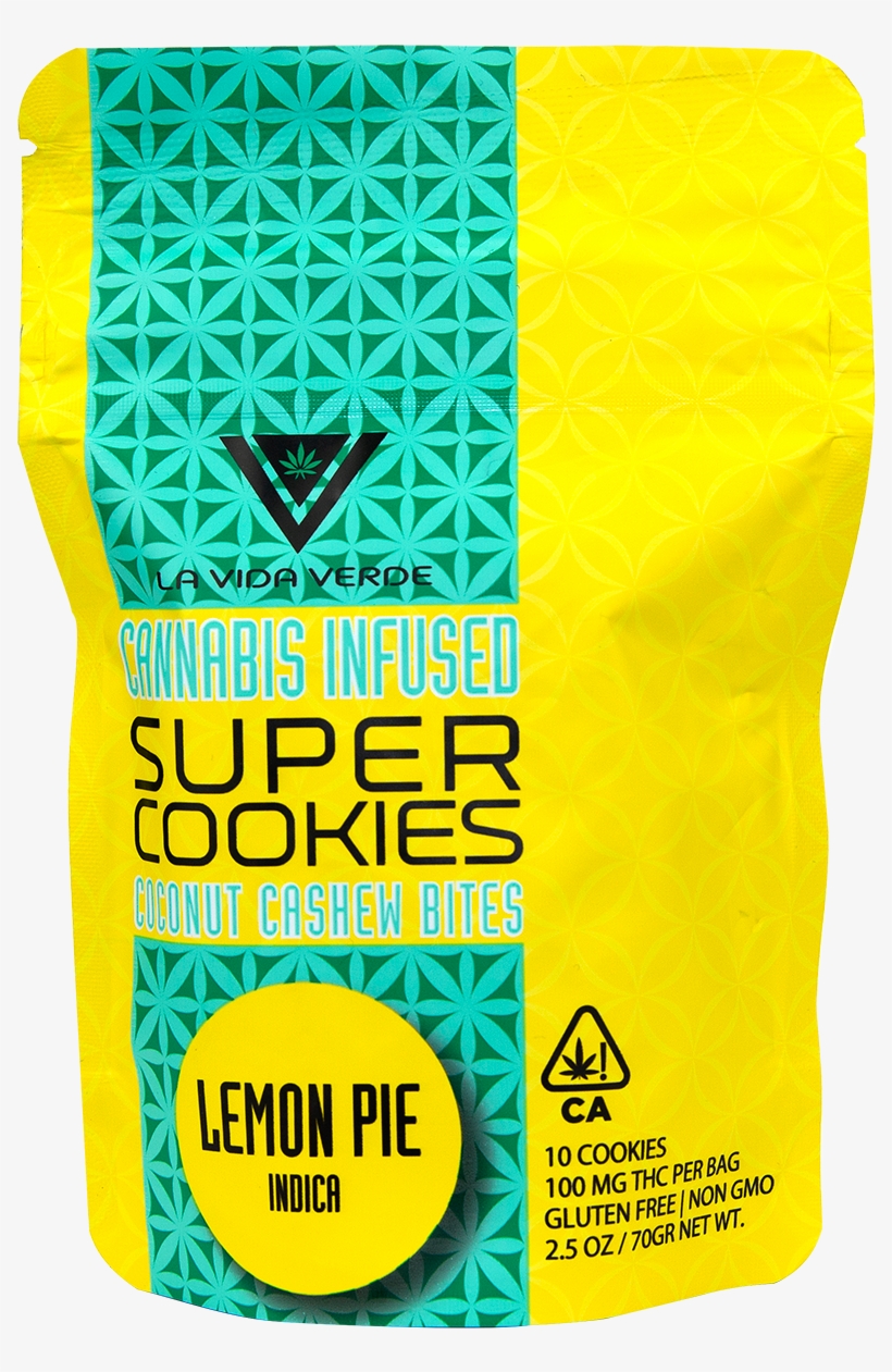 Lemon Pie - Vida Verde Super Cookies, transparent png