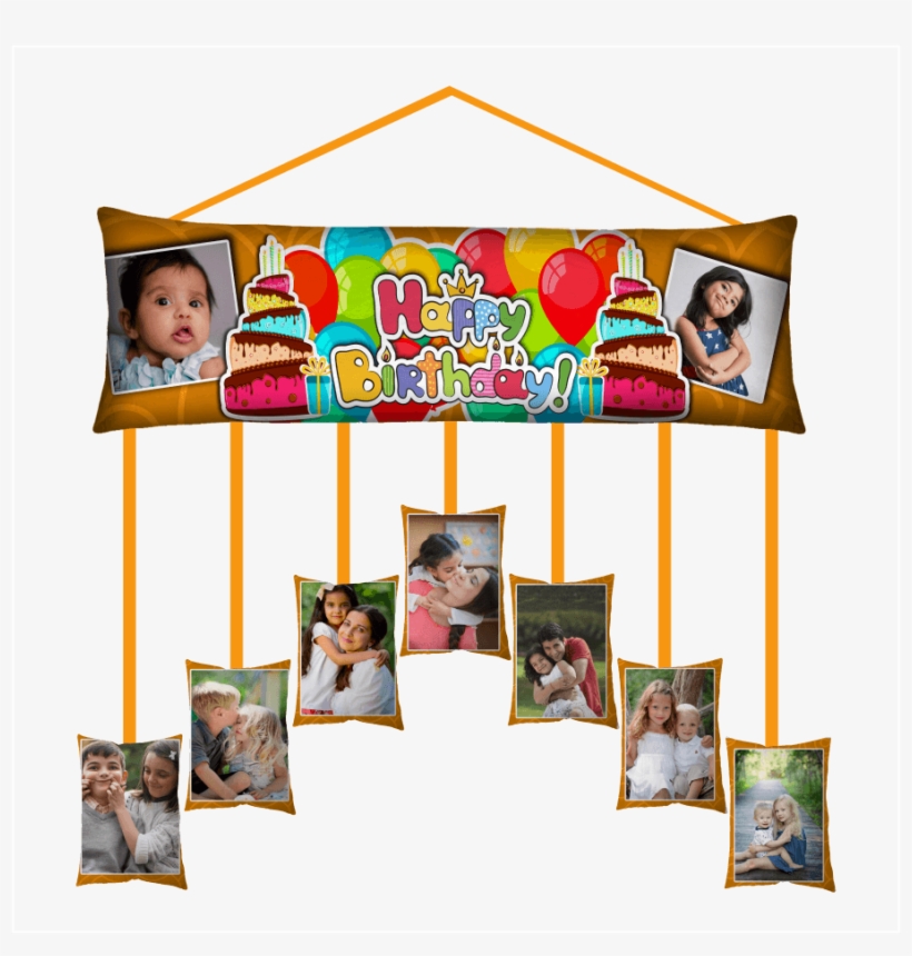 Click To Enlarge - Fabric Collage Wall Hanging, transparent png