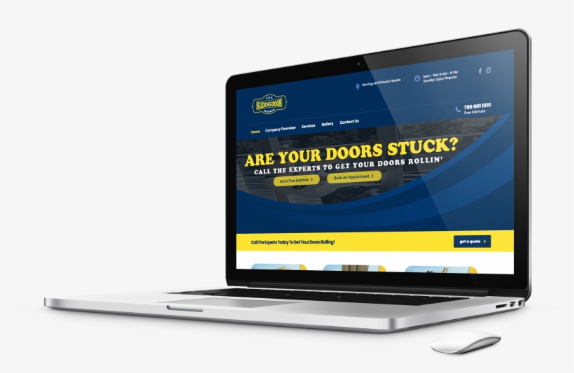 Miami Website Design Local Seo - Netbook, transparent png