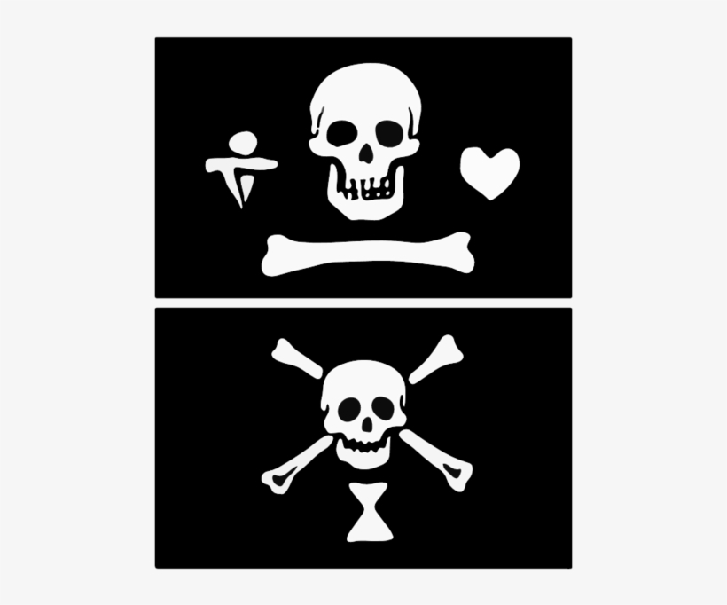 Famous Pirates And Their Flags Part - Pirate Flag, transparent png