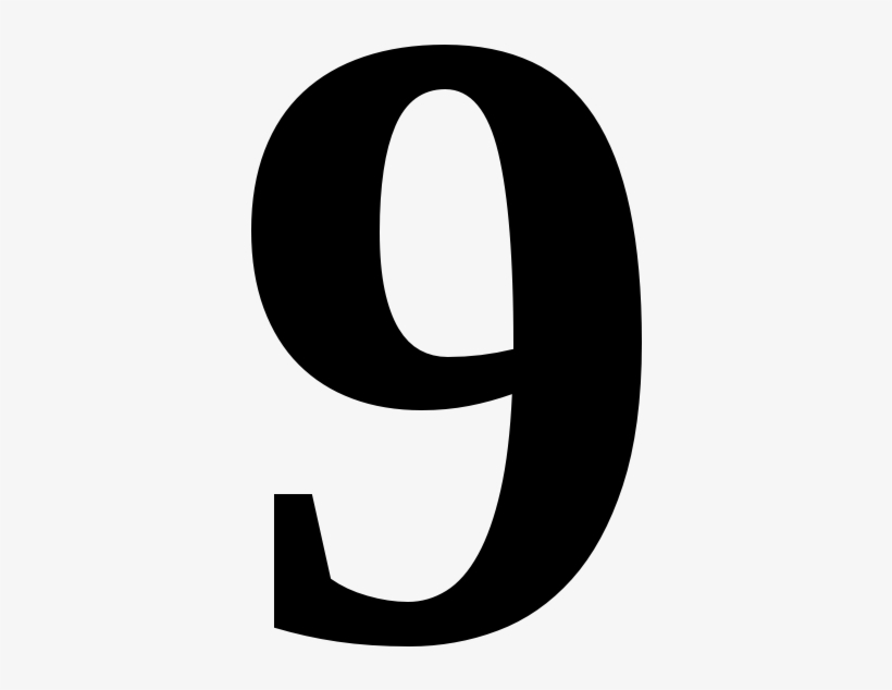 Number 9 Png - Circle, transparent png