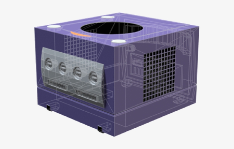 Nintendo Gamecube Royalty-free 3d Model - Heater, transparent png