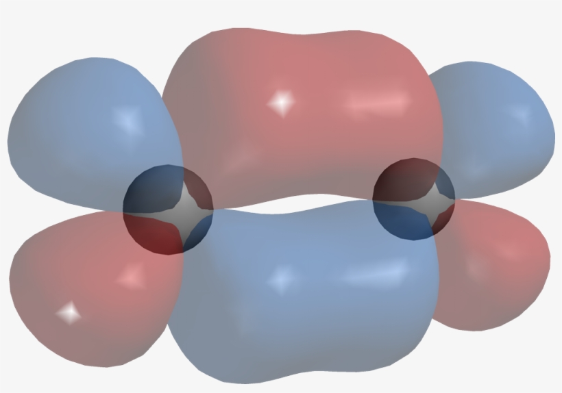 D D Pi Mo Transparent 3d Balls - Pi Bond In 3d, transparent png