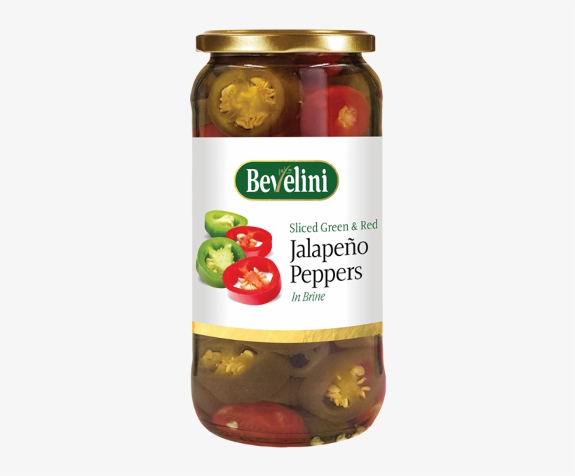 Bevelini Green & Red Jalapeno - Achaar, transparent png