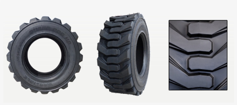 Guard Dog Hd Tire Views - Skid Steer Tires Png, transparent png