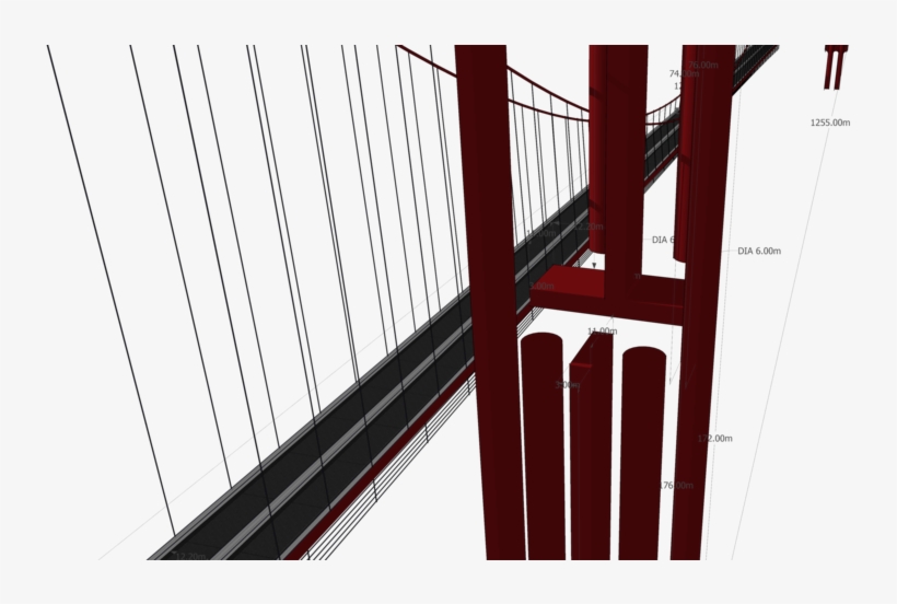 Golden Gate Bridge Assembly, transparent png