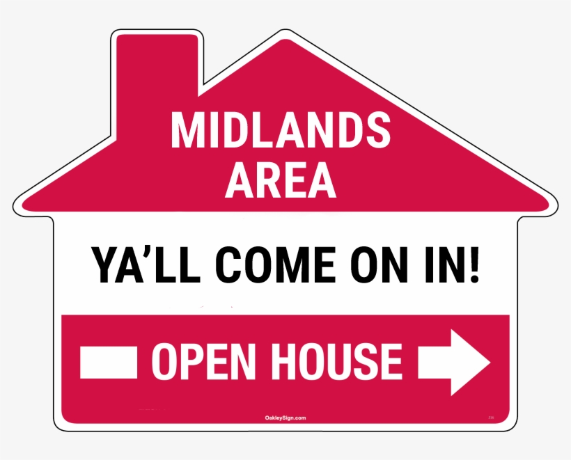 Columbia Sc Open House Search - Sign, transparent png