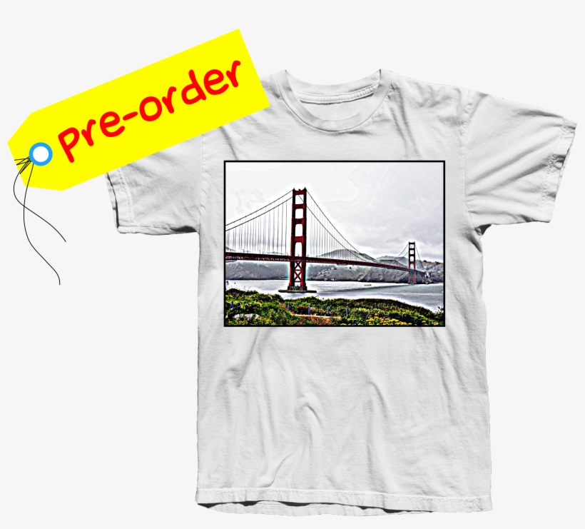 Image Of Golden Gate Bridge - Illustration, transparent png