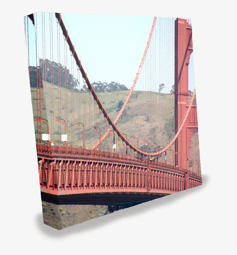 8 Foot Pop Up Express With Wrap-around Graphics Of - Suspension Bridge, transparent png